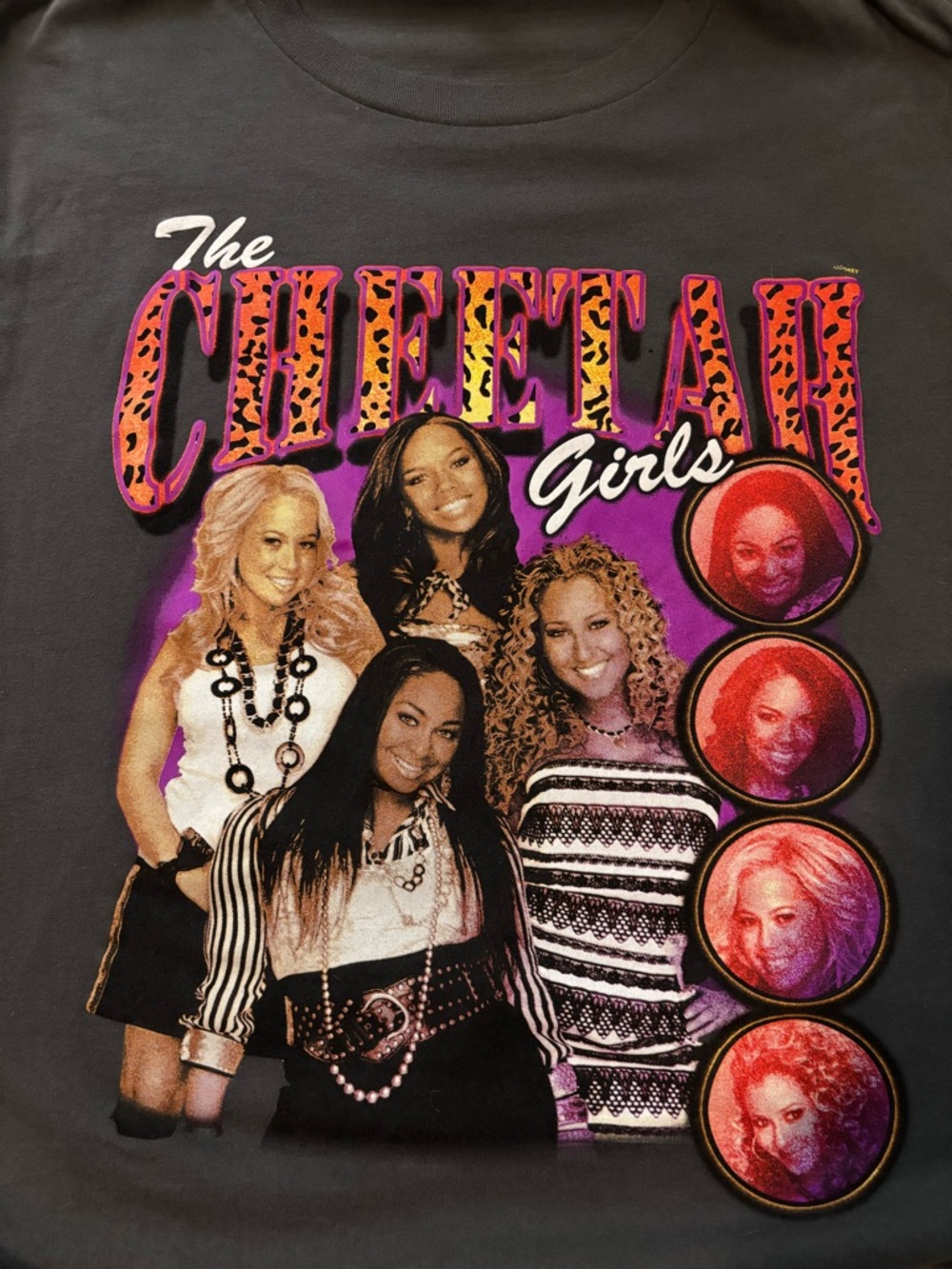Vintage The Cheetah Girls Graphic Tee Y2K Disney Shirt Size Large Oversized - Picture 3 of 7